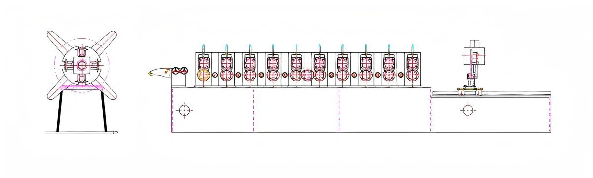 Working Principle of Light Keel Roll Forming Machine Working Principle of Light Keel Roll Forming Machine
