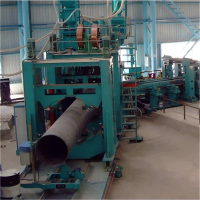 Double Submerged Arc Welding Line