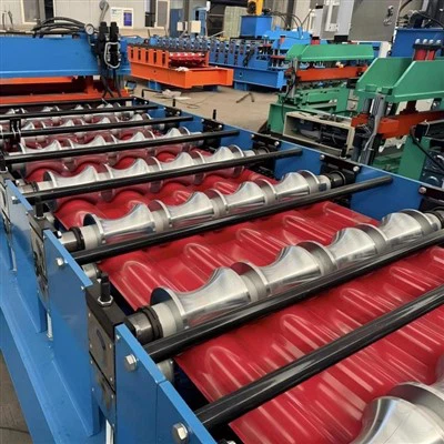 Roof and Wall Color Steel Roll Forming Machine